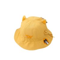 Cute Cat Ears Embroidered Cat Tethered Basin Hat 2022 Spring New Fisherman Hat main image 6
