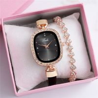 Fashion Rhinestone Thin Belt Watch Casual Watch Women main image 1