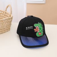 2-5 Year Old Children's Cartoon Dinosaur 2022 Spring New Transparent Brim Baseball Hat sku image 4