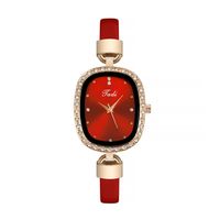 Fashion Rhinestone Thin Belt Watch Casual Watch Women sku image 2