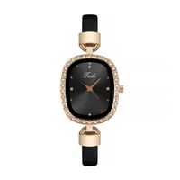 Fashion Rhinestone Thin Belt Watch Casual Watch Women sku image 4