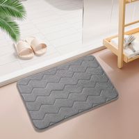 Wholesale Twill Bathroom Non-slip Floor Mat 40*60cm main image 1