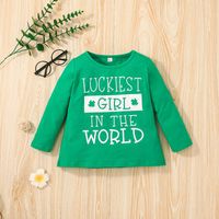 Baby Children Letter T-shirt Trousers Two-piece Fashion Children's Suit main image 3