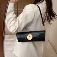 Korean Chain Bag Women's Retro Lock Bag Fashion Simple Messenger Bag main image 3