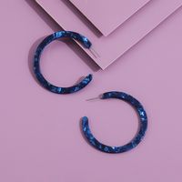 Einfacher Stil C-form Aryl Keine Intarsien Ohrringe sku image 2