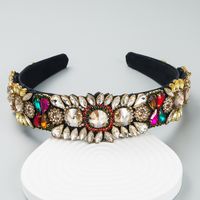 Bandeau Bohème Coloré Baroque Vintage Jeweled Headband main image 1