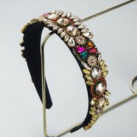 Bandeau Bohème Coloré Baroque Vintage Jeweled Headband sku image 1
