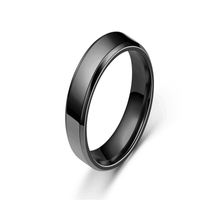 Fashion Stainless Steel Glossy Ring European And American Men's Ring Wholesale main image 4
