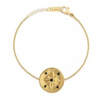 Sunstar Stainless Steel Chain Round Accessories Vintage Bracelet sku image 1