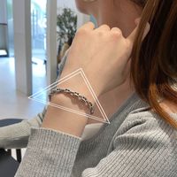 Korean Trend Women's Bracelet Female Retro Pig Nose Chain Copper Bracelet sku image 1