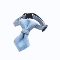 Pet Cowboy Collar Adjustable Tie Bow Cat Collar Small Dog Collar sku image 1