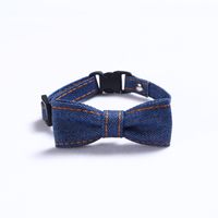Pet Cowboy Collar Adjustable Tie Bow Cat Collar Small Dog Collar sku image 6