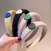 Retro Contrast Color Cotton Three-dimensional Hairpin Headband Jewelry main image 3