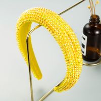 Shiny Sponge Rhinestone Headband Wholesale sku image 1