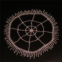 New Fringed Headwear Shiny Rhinestones Tassel Exaggerated Headwear main image 4