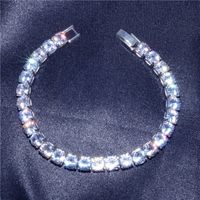 Simple Zircon Bracelet Jewelry Full Rhinestone Multi-row Bracelet Ladies Jewelry main image 6