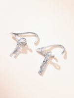 European And American Fashion Chain Ear Bone Clip Geometric Cochlea Ear Clip Jewelry main image 2