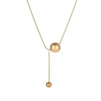 304 Stainless Steel 18K Gold Plated Simple Style Plating Geometric Necklace main image 6