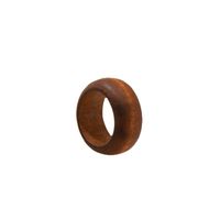 Korean Style Simple Wooden Ring Female Trend New Index Finger Ring main image 6