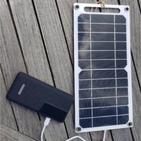 Solar Panel Monocrystalline High Efficiency Battery Cell Phone Charging Backpack Board main image 1