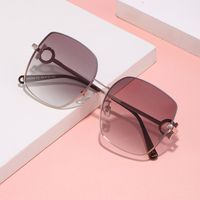 2022 New Nylon Polarized Sunglasses Women's Korean Large Frame Sunglasses main image 1