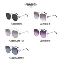 2022 New Nylon Polarized Sunglasses Women's Korean Large Frame Sunglasses main image 4