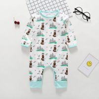 2020 Children's Clothing Baby Long-sleeved Jumpsuit Baby Spring And Autumn Romper main image 2