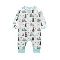 2020 Children's Clothing Baby Long-sleeved Jumpsuit Baby Spring And Autumn Romper main image 6