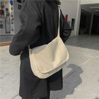 Student Class Bag Female Canvas Large-capacity Shoulder Messenger Bag Wholesale main image 1