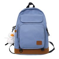 Large-capacity Multi-layer Campus Backpack 2022 Spring New Backpack sku image 3