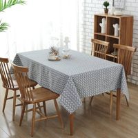 Simple Cotton And Linen Table Decoration Fabric Coffee Table Cloth main image 3