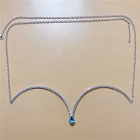 Sexy Water Drop Nipple Chain Europe And The United States Sexy Accessories Body Chain main image 6