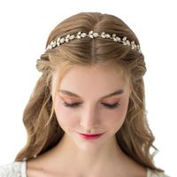 Fashion Zircon Bridal Inlaid Rhinestone Headband Wholesale main image 3