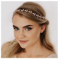 Fashion Zircon Bridal Inlaid Rhinestone Headband Wholesale main image 4