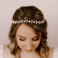 Fashion Zircon Bridal Inlaid Rhinestone Headband Wholesale main image 5