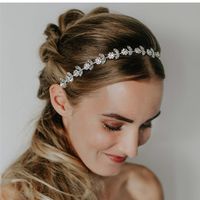 Fashion Zircon Bridal Inlaid Rhinestone Headband Wholesale main image 6