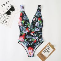 Ladies One Piece Printed Swimsuit Sexy Swimsuit main image 3