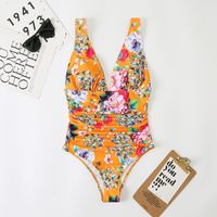 Ladies One Piece Printed Swimsuit Sexy Swimsuit main image 4