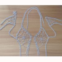 European And American Flower-shaped Tassel Body Chain Sexy Chest Chain sku image 4