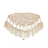Fashion Zircon Crown Tiara Bridal New Fringe Headband Wedding Fashion Jewelry sku image 1