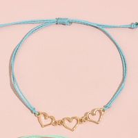 Hand-woven Bracelet New Accessories Heart-to-heart Couple Jewelry sku image 1