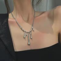 Collar Exagerado Femenino Coreano Lava Cobre Clavícula Cadena Femenina main image 3