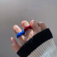 Simple Furry Bow Solid Color Ring Wholesale main image 1