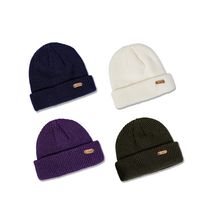 Autumn And Winter New Warm Trend Ear Protection Deer Label Knitted Hat Wholesale main image 3