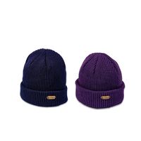 Autumn And Winter New Warm Trend Ear Protection Deer Label Knitted Hat Wholesale main image 5