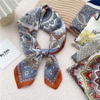 Summer Fashion Gauze Thin Scarf Silk Shirt Scarf main image 4