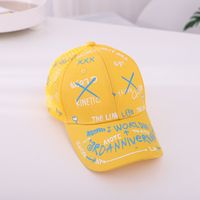 Summer Baseball Mesh Cap Children's Breathable Sunscreen Hat Wholesale sku image 2