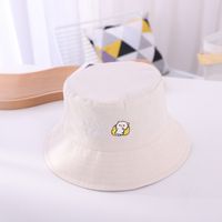 Spring And Autumn New Eat Little Lazy Cat Embroidered Children's Foldable Fisherman Hat sku image 4