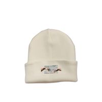Fashion Painting Printing Knitted Trend Warm Simple Wool Hat Wholesale sku image 1