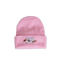 Fashion Painting Printing Knitted Trend Warm Simple Wool Hat Wholesale sku image 2